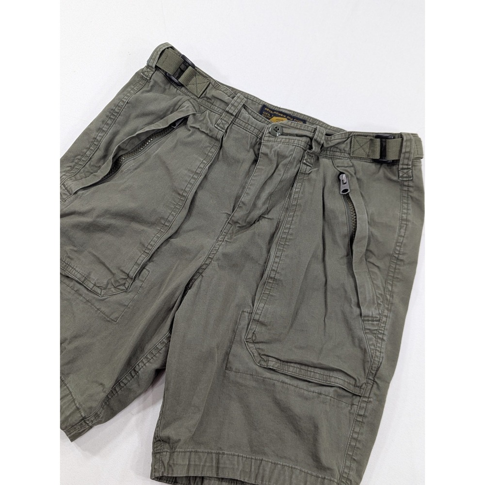 Abercrombie & Fitch Olive Green Cargo Shorts